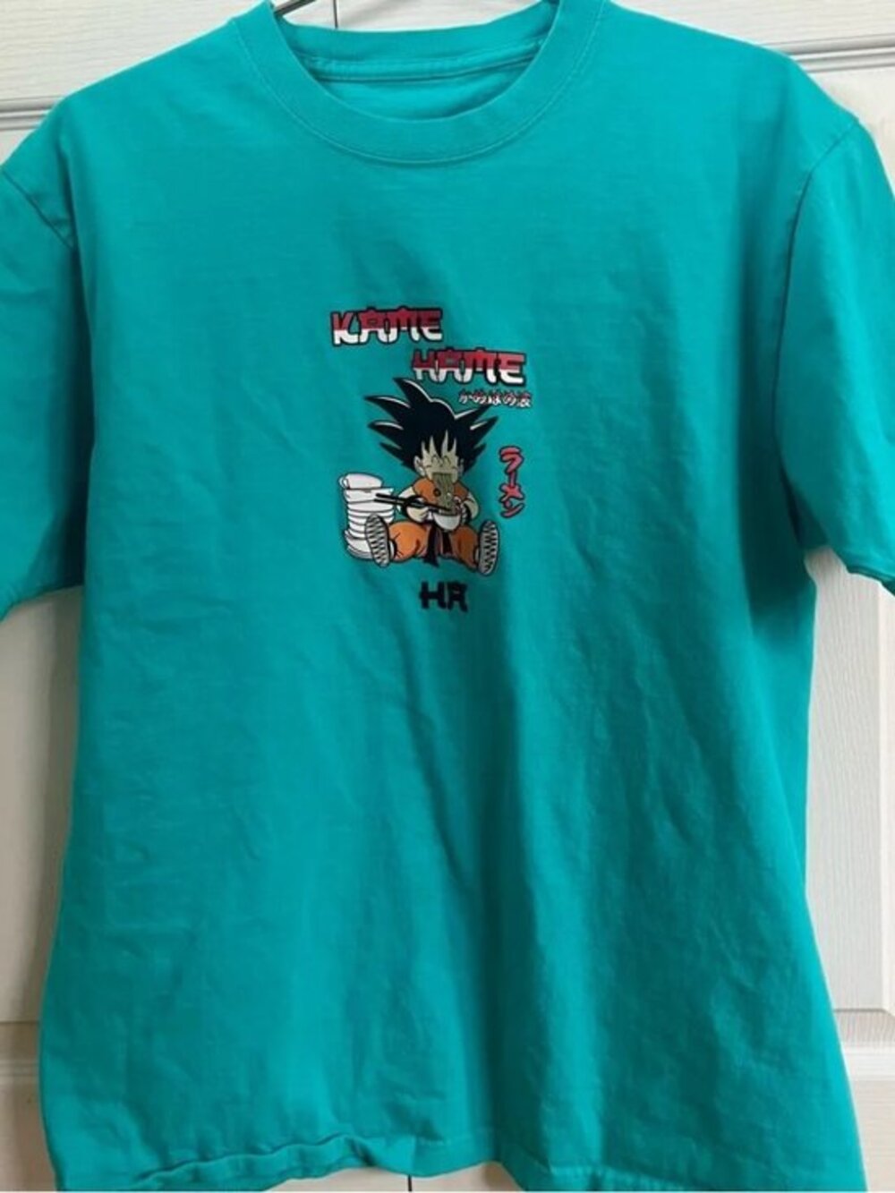 Dragon Ball Z Super Goku Ramen Anime T-Shirt Teal